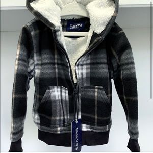 Elevani Toddler Lined Warm Sweater Jacket